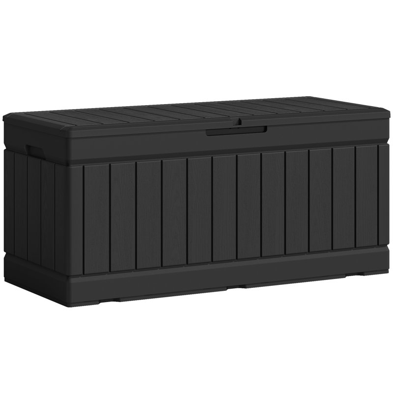 Wayfair Furmax 45.3'' W 82 Gallons Water Resistant Lockable Deck Box