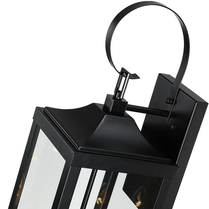 Wayfair Gaudencia 2 - Bulb 25.74'' H Outdoor Wall Lantern