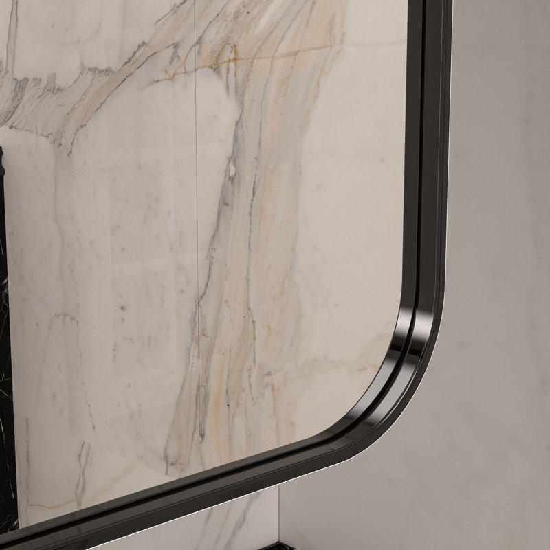 Wayfair Gervon Rectangle Recessed Or Surface Medicine Cabinet With Shelves And Mirror