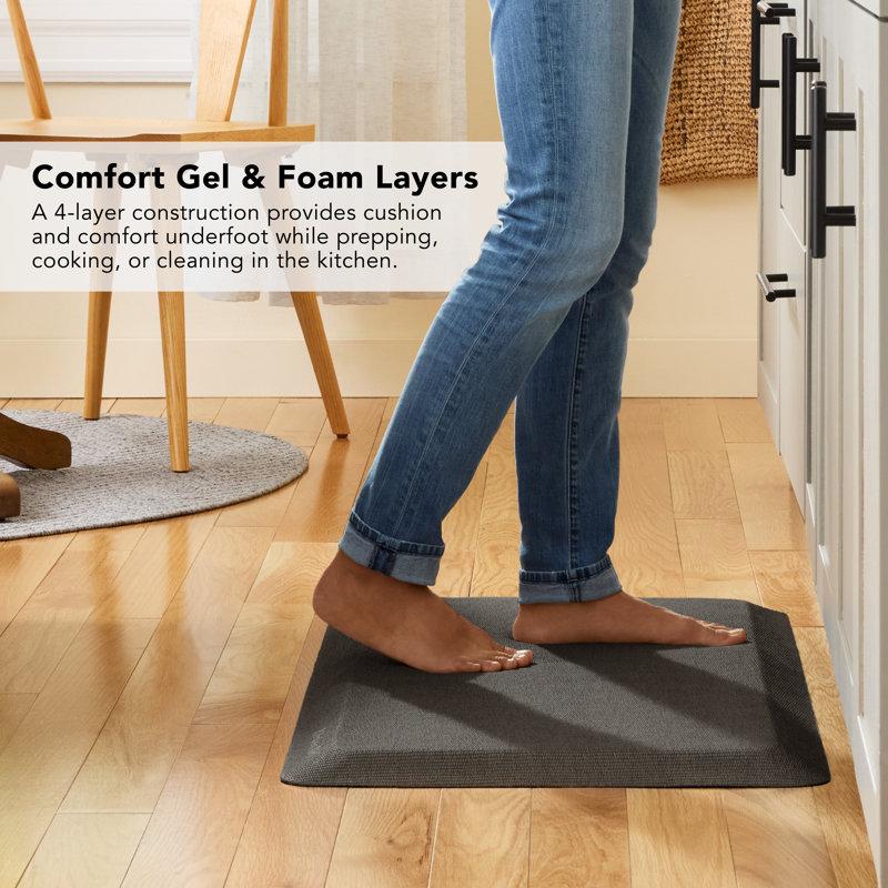 Wayfair GOURMET SERIES COMFORT Water Resistant Anti-Fatigue Non-Skid Kitchen Mat