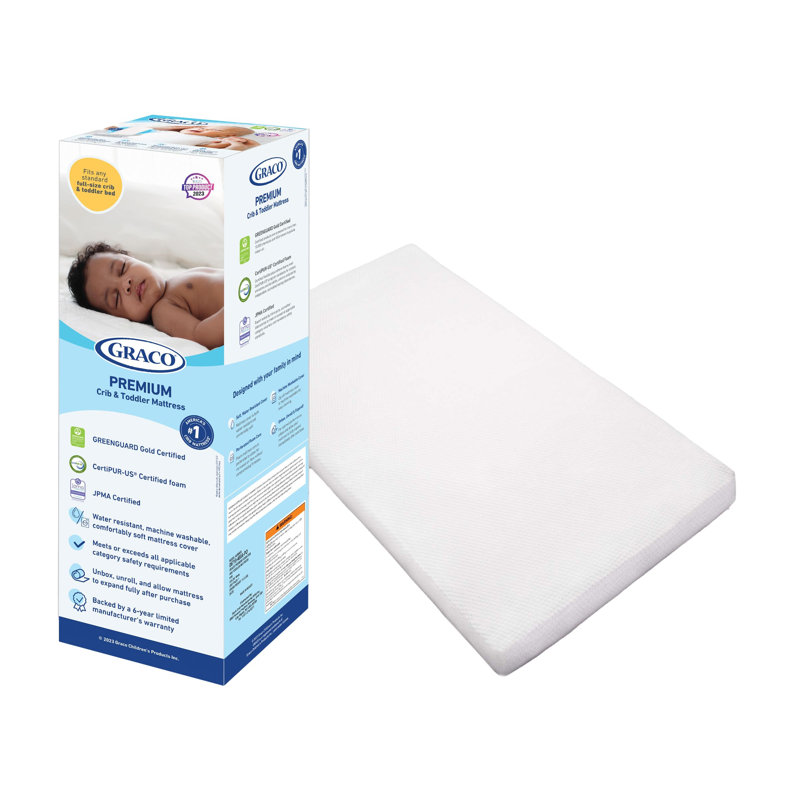 Wayfair Graco Premium Crib And Toddler Bed Mattress