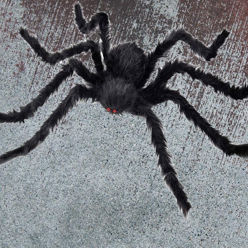 Wayfair Halloween Gigantic Hairy Scary Fake Spider Decoration