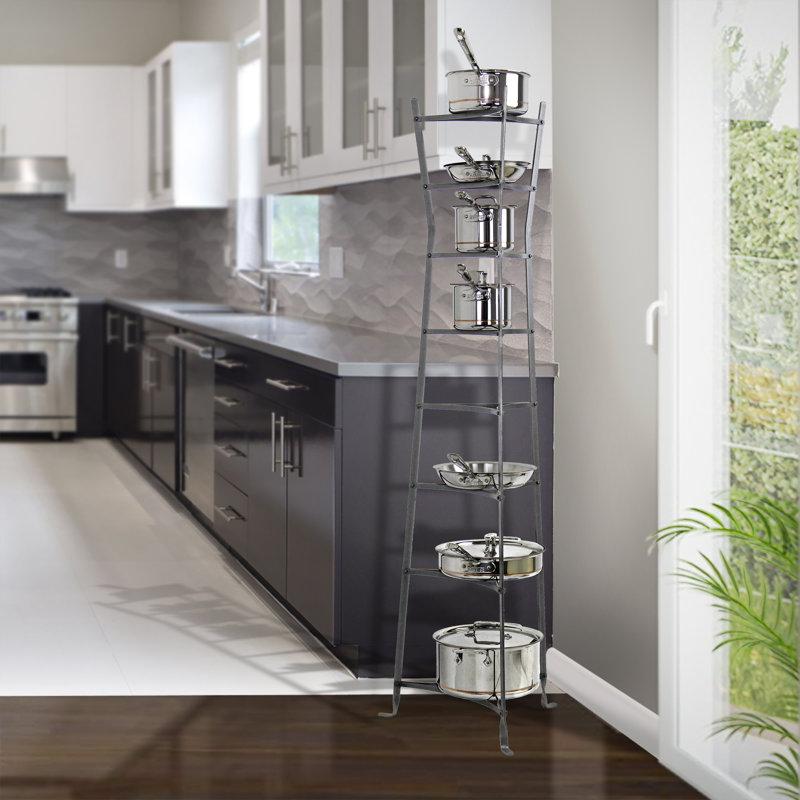 Wayfair Handcrafted 8-Tier Gourmet Hourglass Cookware Stand