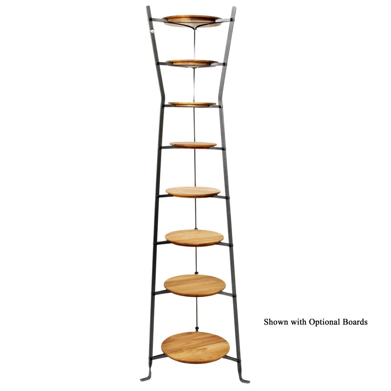 Wayfair Handcrafted 8-Tier Gourmet Hourglass Cookware Stand
