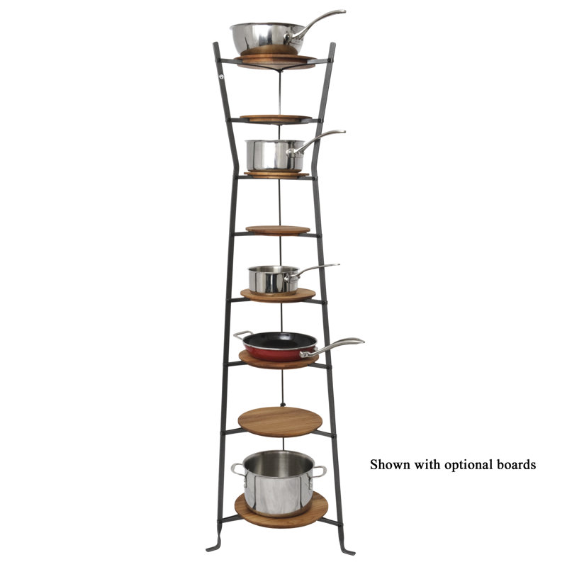 Wayfair Handcrafted 8-Tier Gourmet Hourglass Cookware Stand