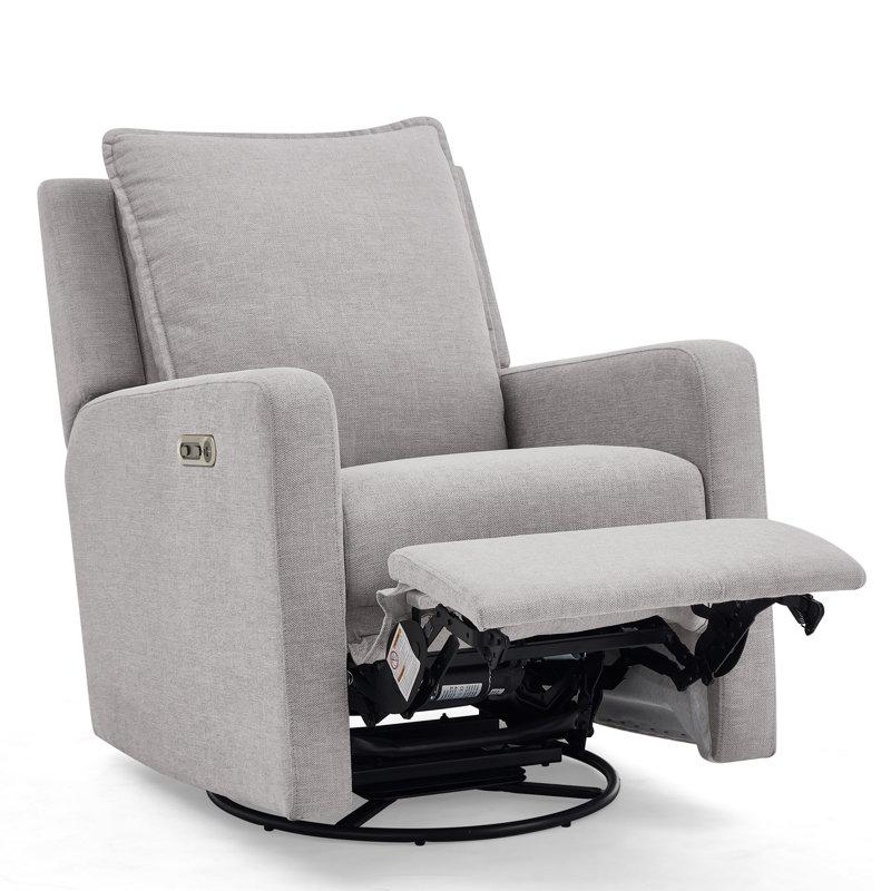 Wayfair Harlowe Power Recliner With USB-A & Charging Port By Delta Children - Greenguard Gold Certified – Stain-Resistant Performance Fabric Is Oeko-TEX Standard 100 Certified Ash