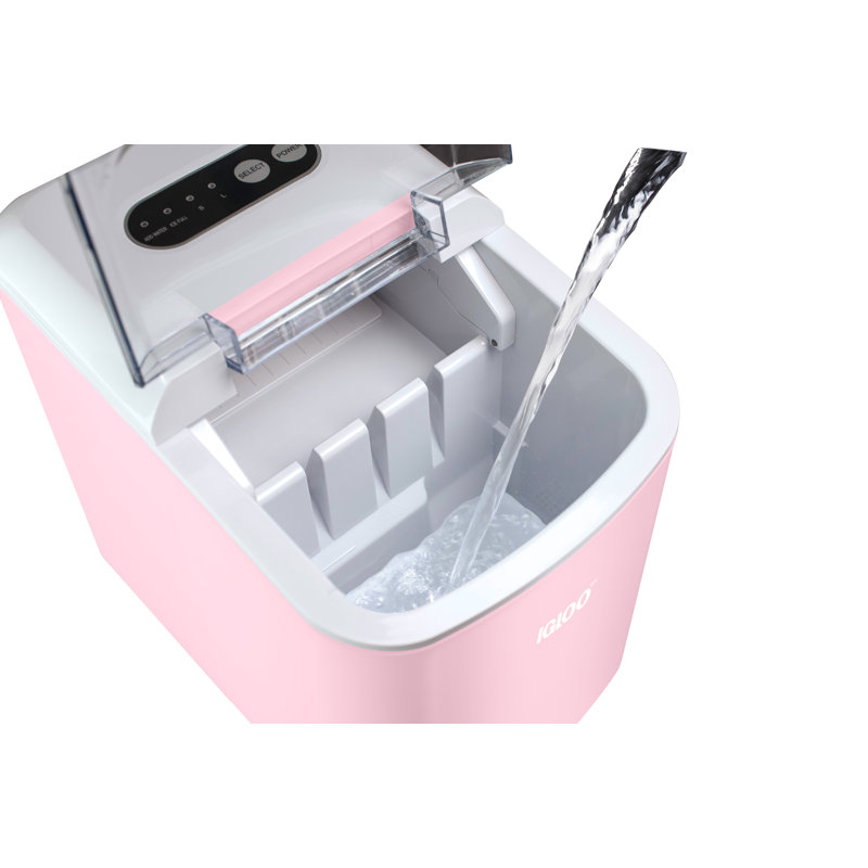 Wayfair Igloo 26-Pound Automatic Self-Cleaning Portable Countertop Ice Maker Machine With Handle