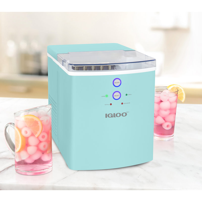 Wayfair Igloo Premium Countertop Ice Maker Machine 33 Lbs. In 24 Hrs. With Ice Scoop And Basket