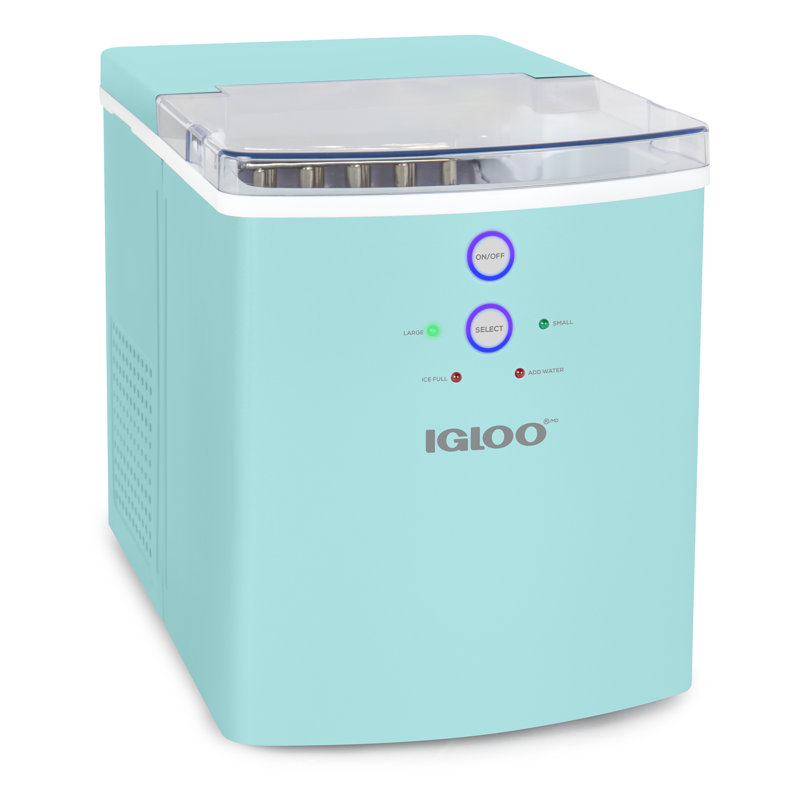 Wayfair Igloo Premium Countertop Ice Maker Machine 33 Lbs. In 24 Hrs. With Ice Scoop And Basket