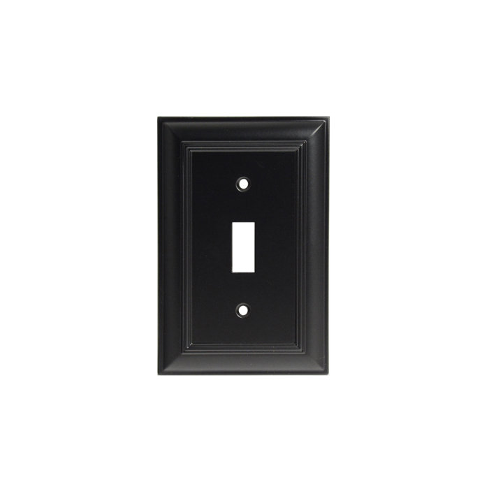 Wayfair Impressions 1 - Gang Toggle Light Switch Standard Wall Plate