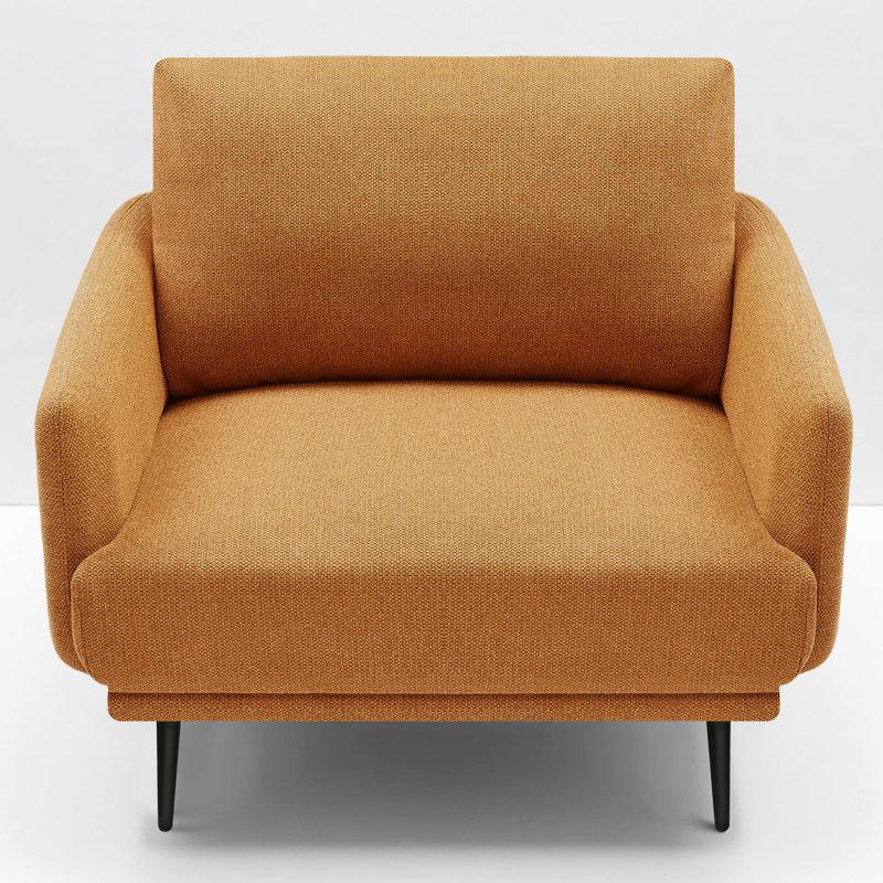 Wayfair Karaka 37.5'' Wide Oversized Armchair Accent Chair Single Seat Sofa For Living Room