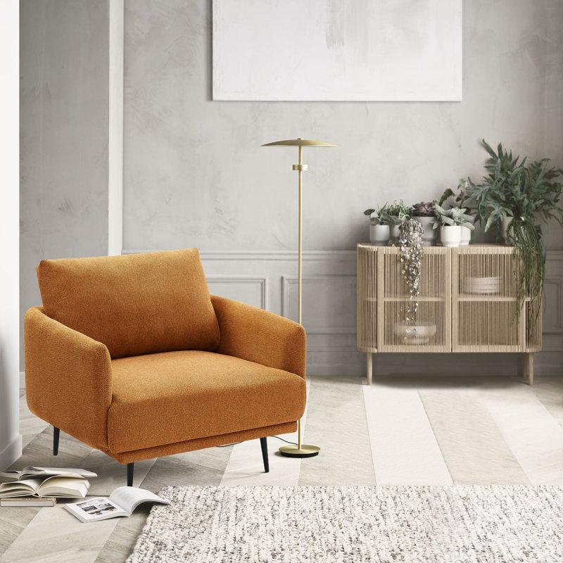 Wayfair Karaka 37.5'' Wide Oversized Armchair accent chair single seat sofa for living room