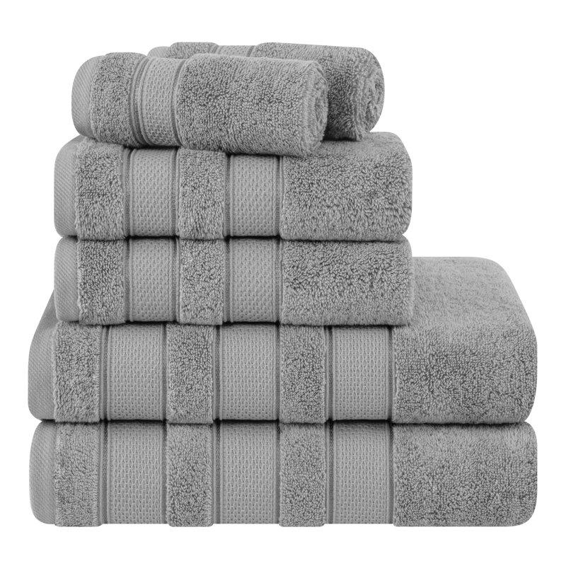 Wayfair Karani Luxury Extra Soft 100% Cotton Turkish 6 Piece Bath Towel Set