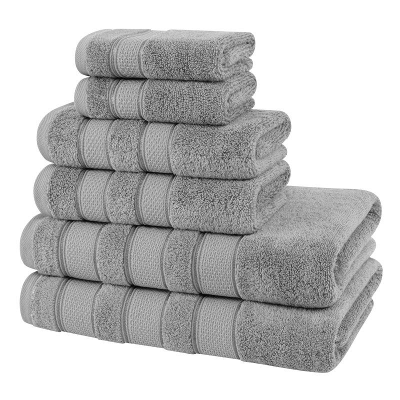 Wayfair Karani Luxury Extra Soft 100% Cotton Turkish 6 Piece Bath Towel Set