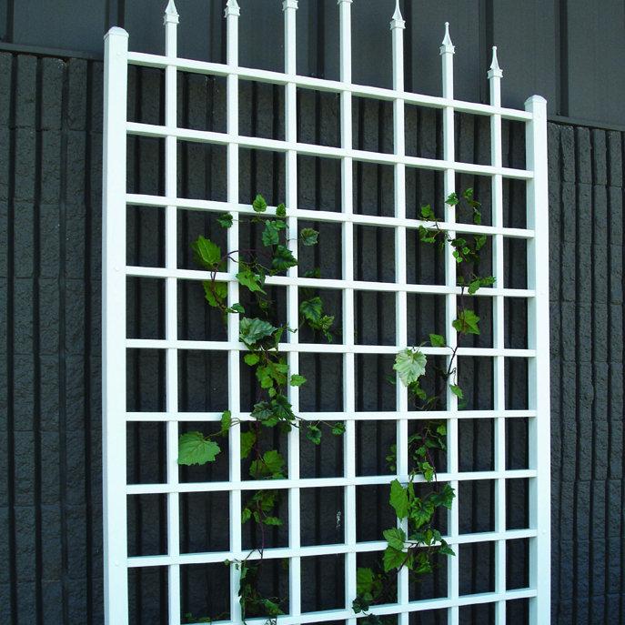 Wayfair Khacheres 95'' H X 57'' W Vinyl Lattice Panel Trellis