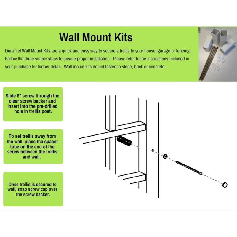 Wayfair Khacheres 95'' H X 57'' W Vinyl Lattice Panel Trellis