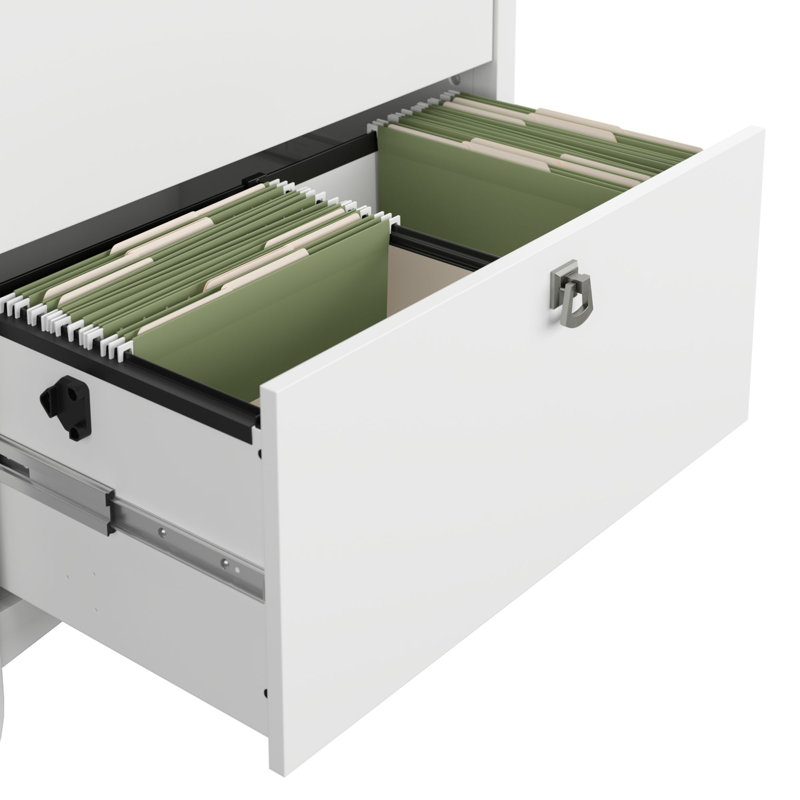 Wayfair Khadesha 3 L-Shaped Computer Desk Office Set