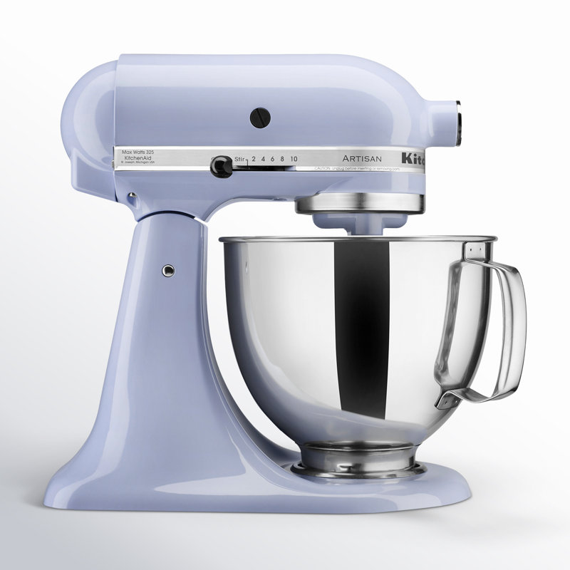 Wayfair KitchenAid® Artisan® Series 5 Quart Tilt-Head Stand Mixer KSM150PSLR