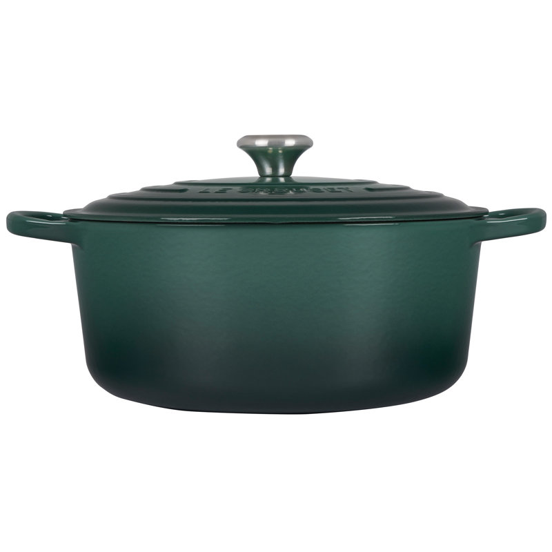 Wayfair Le Creuset Signature Enameled Cast Iron Round Dutch Oven With Lid
