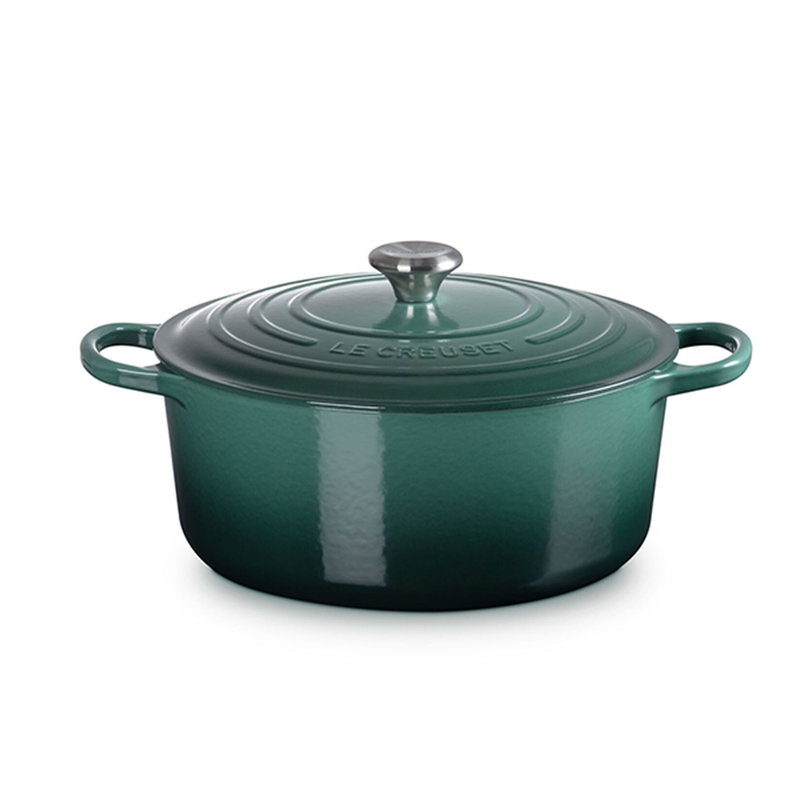 Wayfair Le Creuset Signature Enameled Cast Iron Round Dutch Oven with Lid