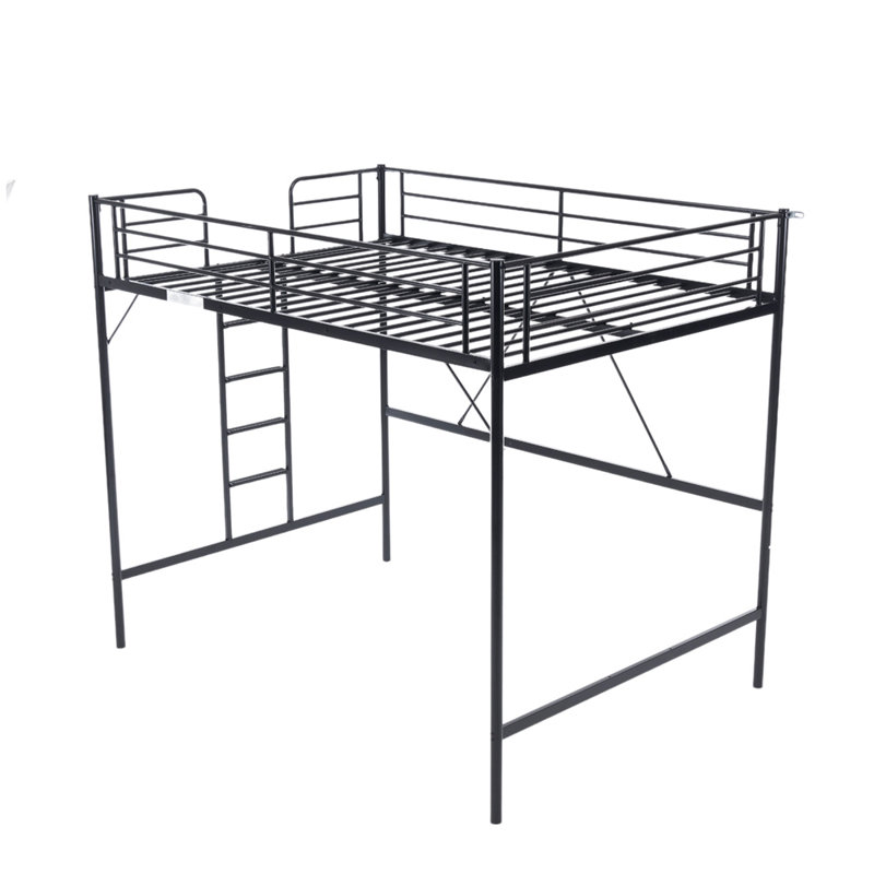 Wayfair Loft Bed Full Size With Flat Rungs For Adults Kids And Young Teens No Box Spring Required