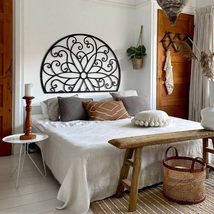 Wayfair Lotus Large Metal Wall Art - Modern Floral Decor For Living Room Or Bedroom