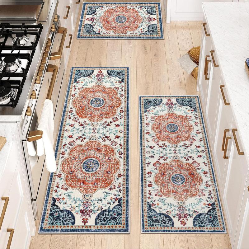 Wayfair Machine Washable Non-Slip Kitchen Mat (Set Of 3)