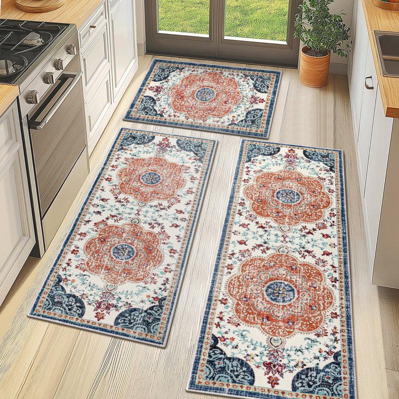 Wayfair Machine Washable Non-Slip Kitchen Mat (Set of 3)