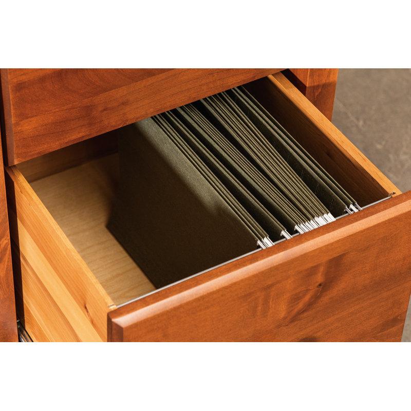 Wayfair Malani 18'' Wide 2 -Drawer Solid Wood File Cabinet