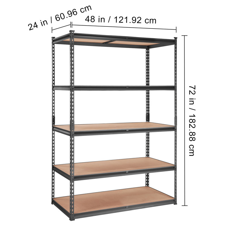 Wayfair Mariapaula Steel Height -Adjustable Shelving Unit