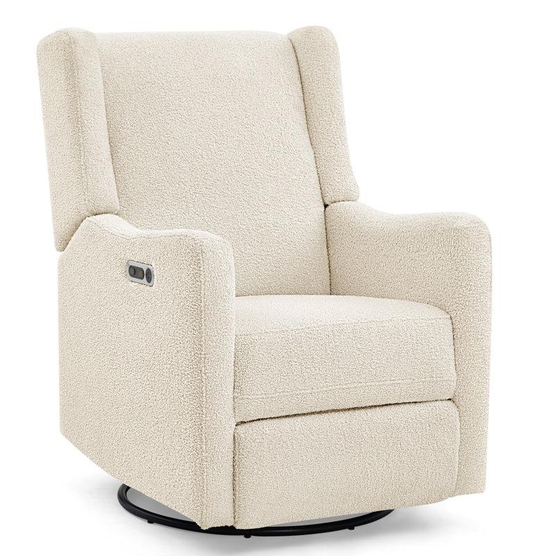 Wayfair Mercer Electronic Power Recliner And Swivel Glider With USB-A And Type-C Ports - Greenguard Gold Certified - Stain-Resistant Performance Fabric Is Oeko-TEX Standard 100 Certified Shell