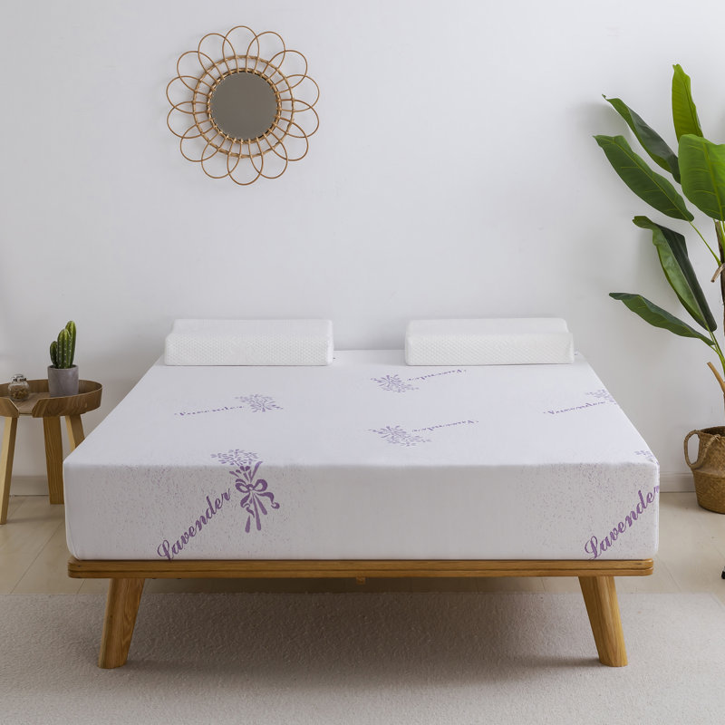 Wayfair Mikkelson Lavender Medium Memory Foam Mattress