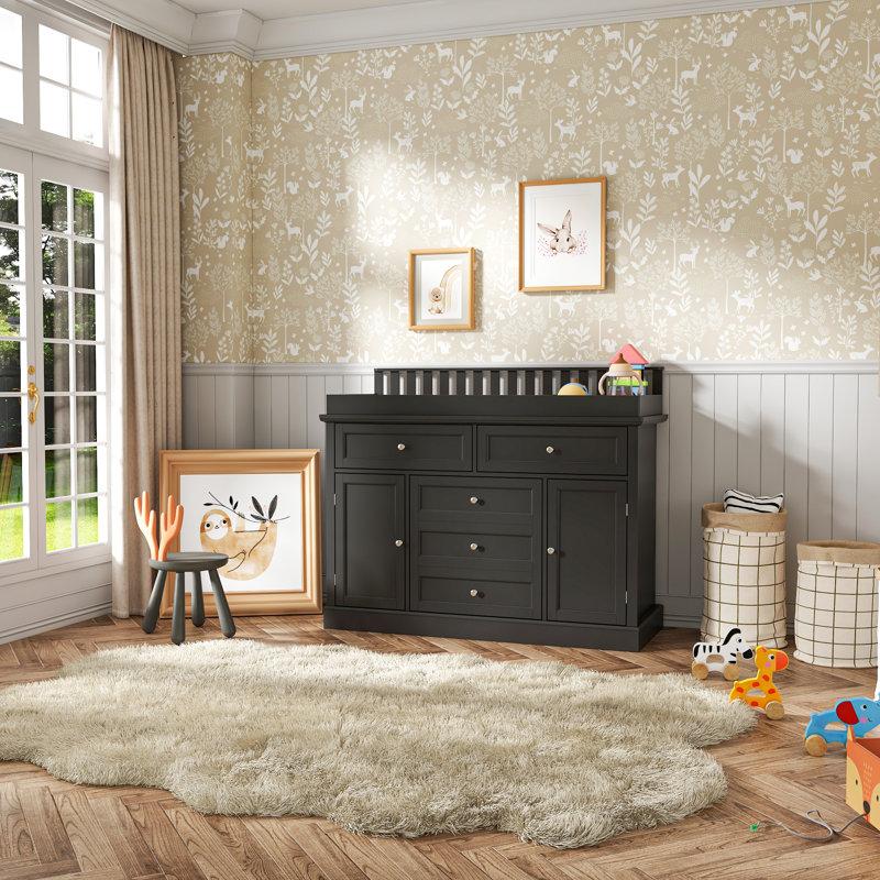 Wayfair Modern Changing Table Dresser With Strong Storage