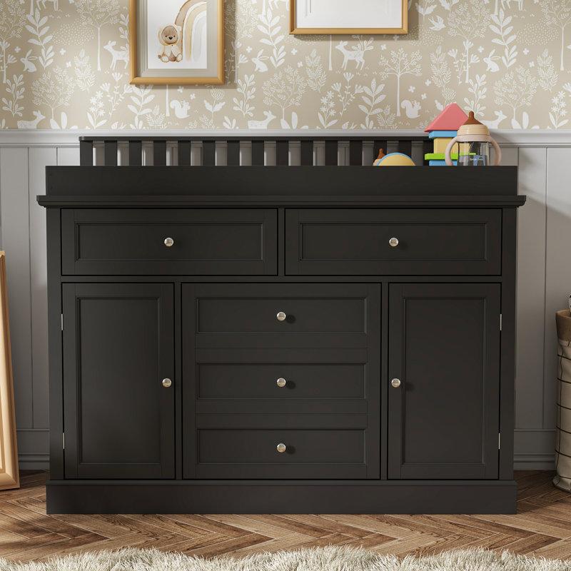 Wayfair Modern Changing Table Dresser With Strong Storage