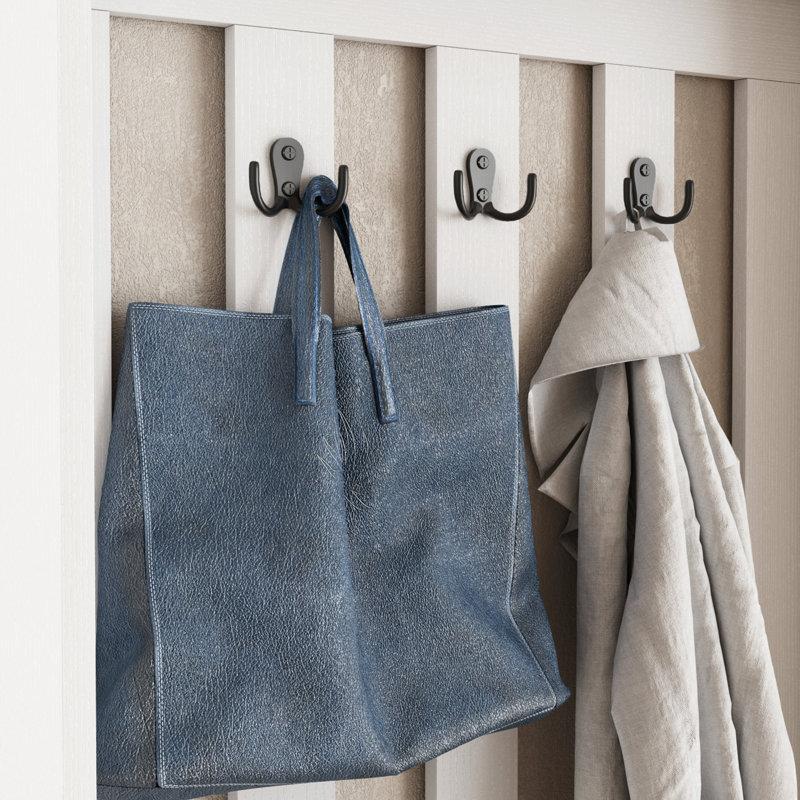 Wayfair Modern Hall Tree With Shoe Storage And Coat Rack For Entryway Entryway Organizer With 8 Shoe Cubbies & 8 Coat Hooks