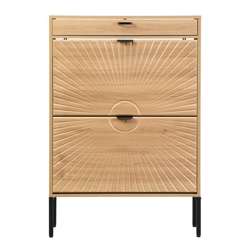 Wayfair Modern Minimalist Style Large Capacity Shoe Cabinet