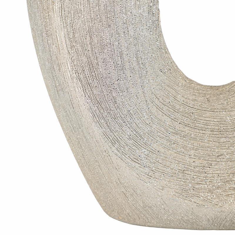 Wayfair Modern Stoneware Ceramic Vase - Decorative Textured Accent With Sleek Design Elegant Home Decor Statement For Contemporary Interiors