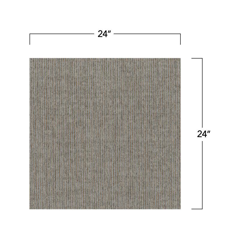Wayfair Mohawk Basics 24" X 24" PET Fiber Carpet Tiles (96 Sqft Per Carton-24 Tiles)