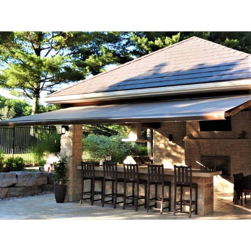 Wayfair Multiple Awnings 9'' Fabric Cover Retractable Patio Awning