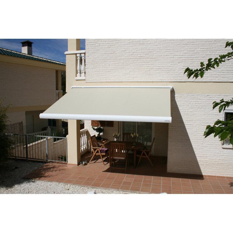 Wayfair Multiple Awnings 9'' Fabric Cover Retractable Patio Awning