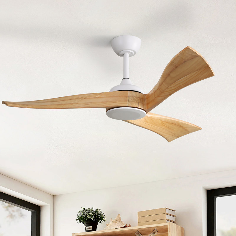 Wayfair Nicola 52'' 3 - Blade Propeller Ceiling Fan With Remote Control