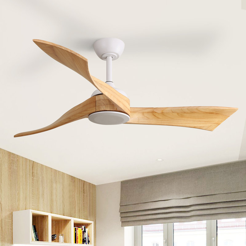 Wayfair Nicola 52'' 3 - Blade Propeller Ceiling Fan with Remote Control