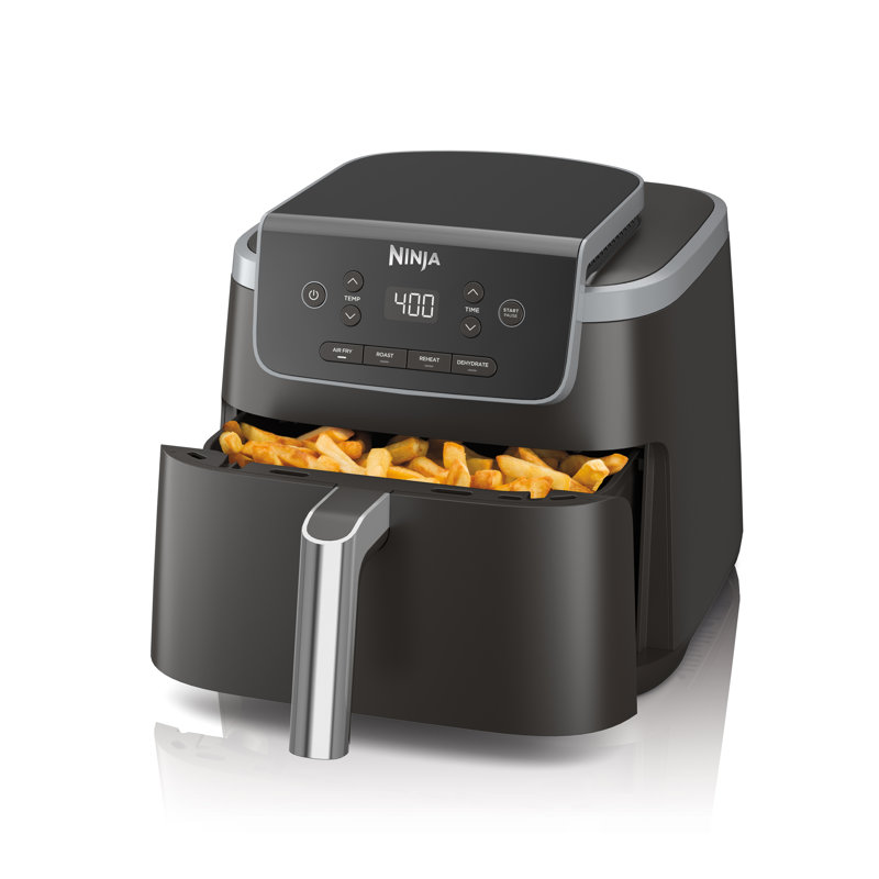 Wayfair Ninja® Air Fryer Pro 4-in-1 With 5-Quart Capacity Air Crisp Technology Non-Stick Basket & Crisper Plate