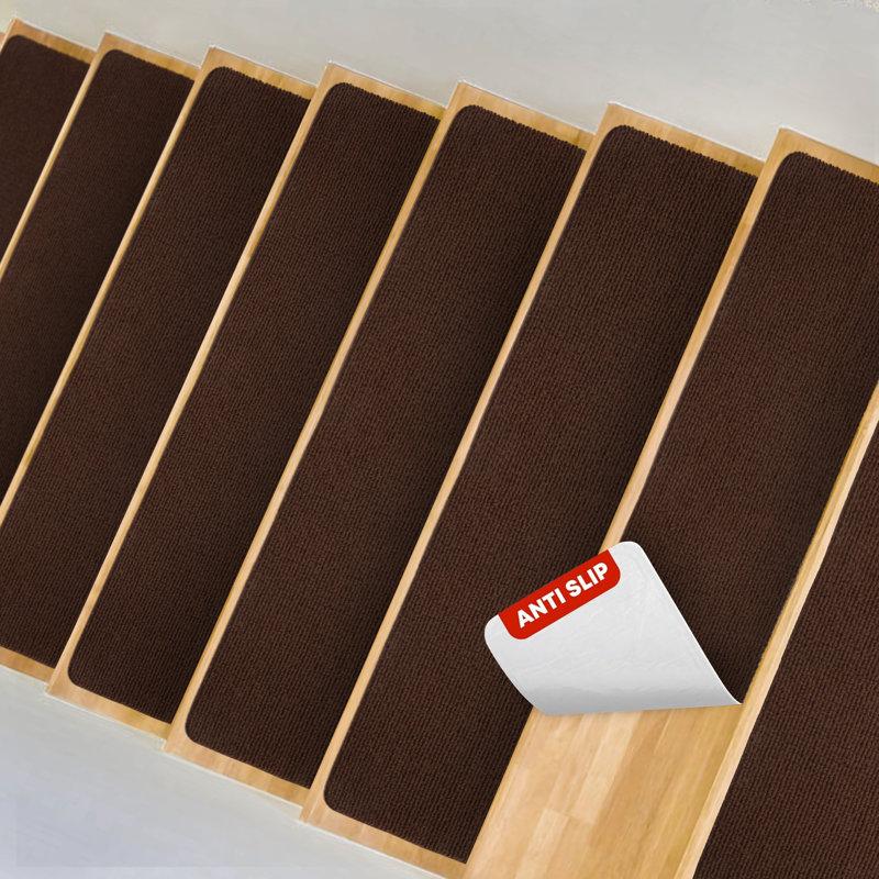 Wayfair Non-Slip Carpet Stair Treads Indoor Runner For Kids Elders & Pets (Set Of 15)