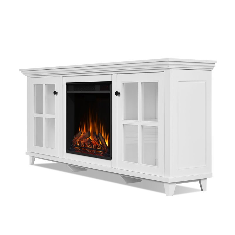 Wayfair Norwell 73" TV Stand With Electric Fireplace By Real Flame