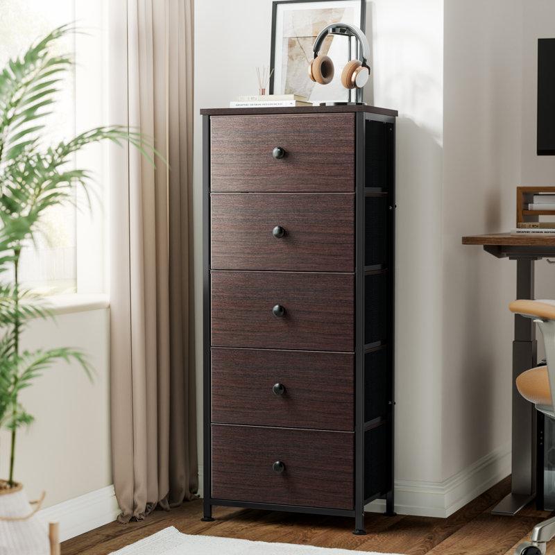 Wayfair Ojaswi 5-Drawer Dresser Chest Of Drawers Bedroom Dresser