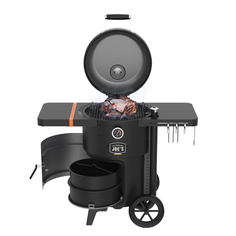 Wayfair Oklahoma Joe's Gen 2 Bronco Drum Smoker & Grill Black