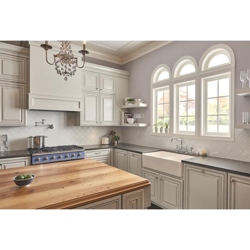 Wayfair Opulence Bridge Faucet With Side Spray D404457