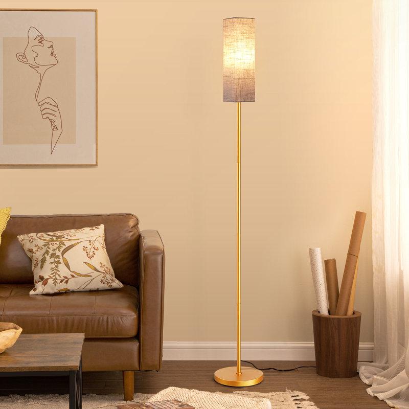 Wayfair Osblek 65'' Traditional Floor Lamp with Remote Control and Bulb Included