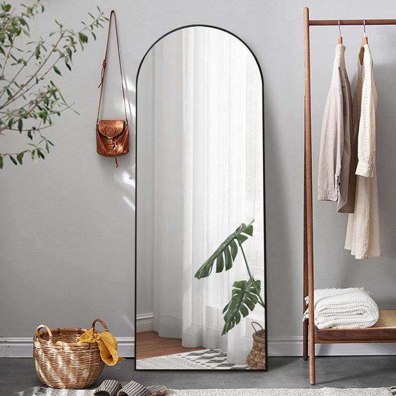Wayfair Oversized Full Length Mirror Arch Floor Mirror Wall Mirror Hanging Or Leaning Full Body Mirror With Stand